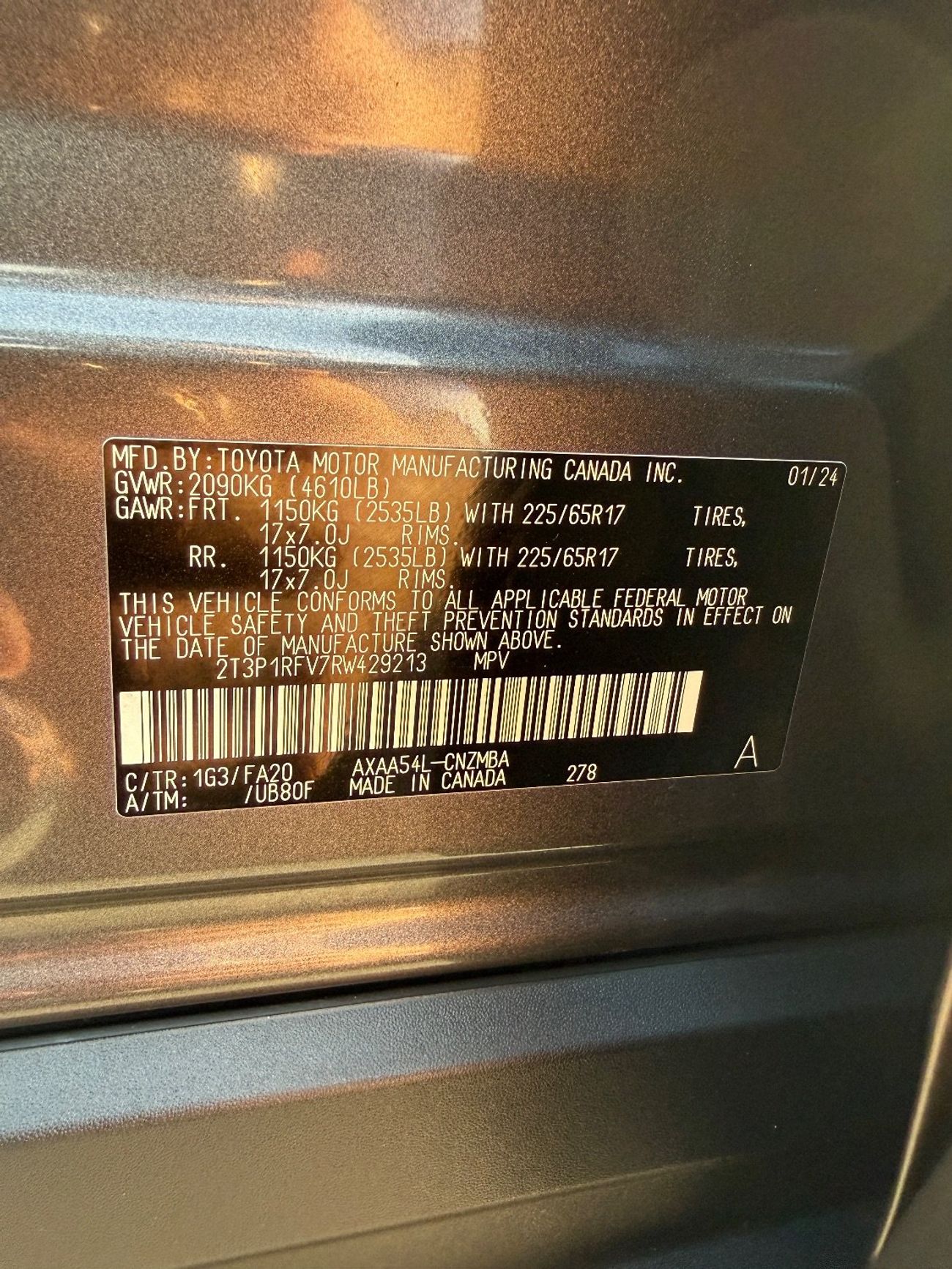 Toyota RAV4 RAV4 Xle  AWD 4x4 Full option