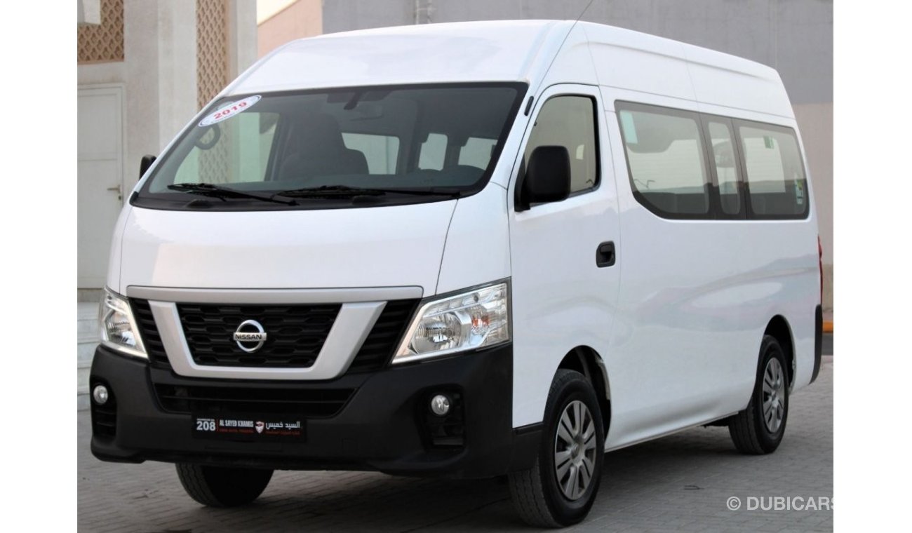 Nissan Urvan Nissan Urvan Hi-Roof 2019 GCC, in excellent condition, without accidents, very clean from inside and