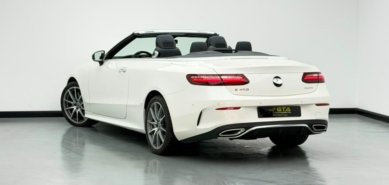 مرسيدس بنز E 450 STD 2021 Mercedes-Benz E450 Cabriolet, 1 Year Unlimited Km Warranty, Excellent Condition