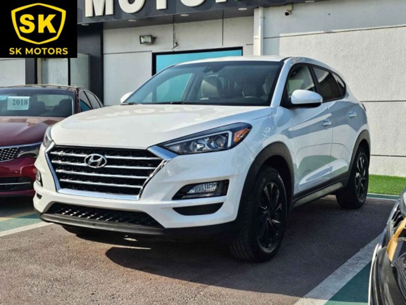 هيونداي توسون SE/ LANE ASSIST/ E BRAKE/ RADAR/ LEATHER/ 2 KEYS/ LOW MIELAGE/ ORG AIRBAG/ 682 MONTHLY/ LOT# 74437