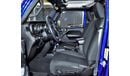 Jeep Wrangler EXCELLENT DEAL for our Jeep Wrangler Unlimited Sport ( 2018 Model ) in Blue Color GCC Specs