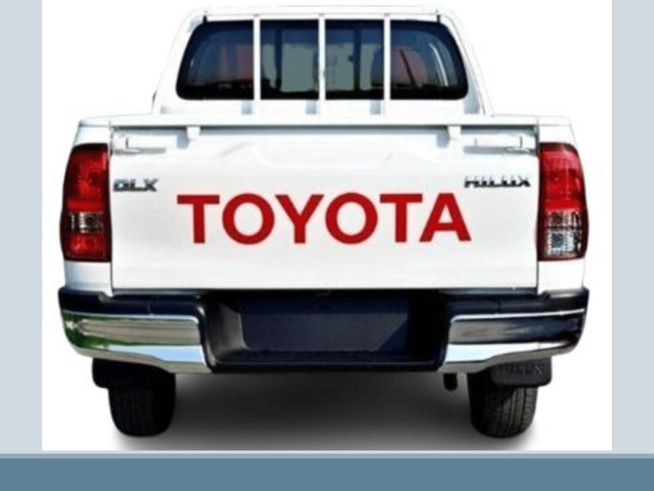 Toyota Hilux ECT0038 - Toyota Hilux DCab Pick Up DLXG - 2.7L Petrol Auto 4wd White/Red