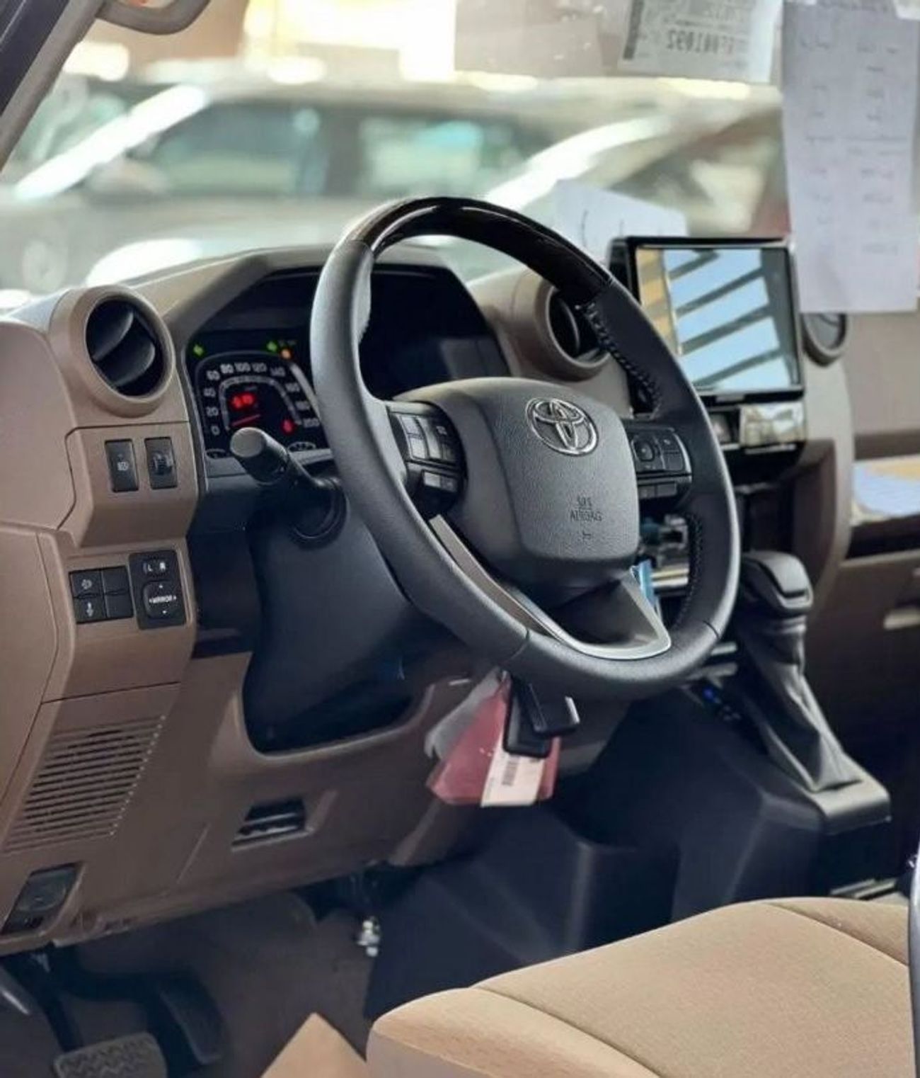 Toyota Land Cruiser 70 3Dr,  2800cc Diesel Automatic 6 Speeds , 4X4 , Winch , Difflock , Screen , Trail Mode , Sensors Leat