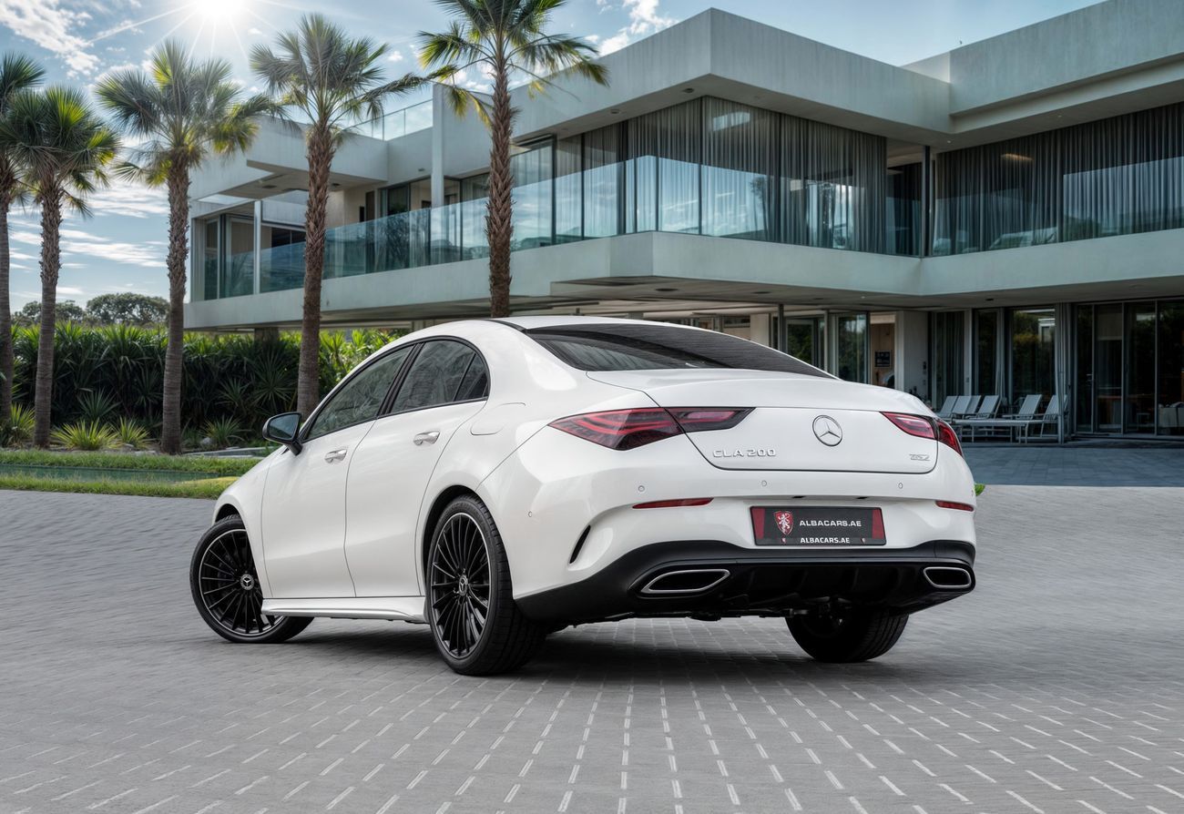 مرسيدس بنز CLA 250 3,525 P.M | 0% Downpayment | CLA 200 AMG | AGENCY WARRANTY!