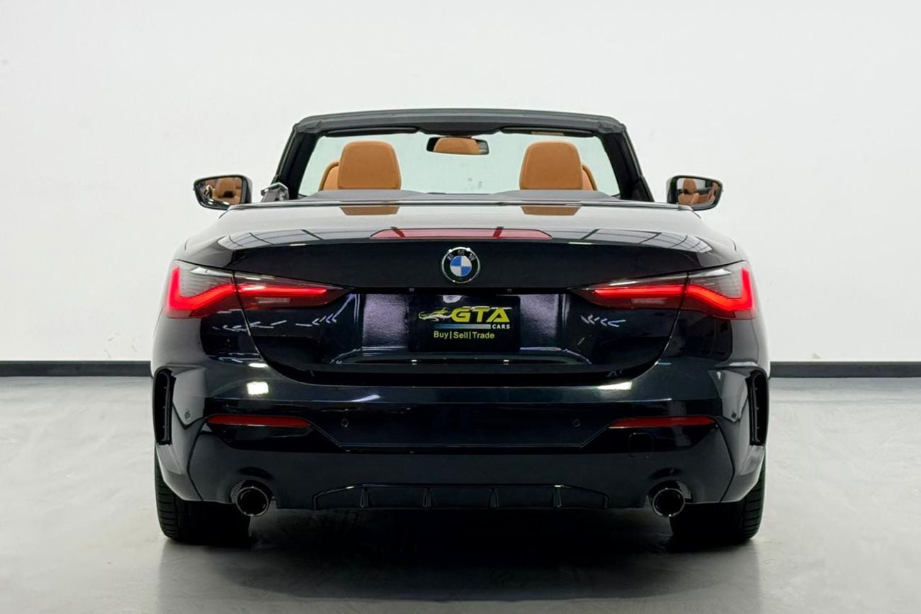 بي أم دبليو 430i 2021 BMW 430i M Sport Cabriolet, Sep/2026 BMW Service Contract, 1 Year Warranty, Full BMW History