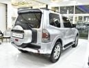 Mitsubishi Pajero EXCELLENT DEAL for our Mitsubishi Pajero GLS 3.8L 3 Doors ( 2014 Model ) in Silver Color GCC Specs