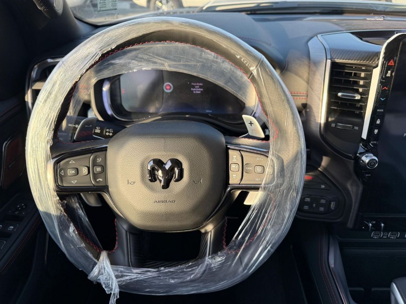 رام 1500 EXPORT PRICE - 2025 RAM  RHO 3.0L HO TWIN TURBO ESS - BLACK (FULL OPTION)