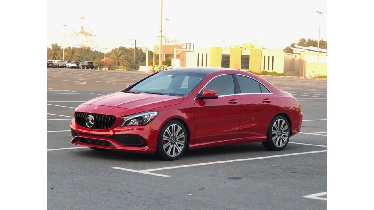 Mercedes-Benz CLA 250 Sport MODEL 2018 CAR PERFECT CONDITION INSIDE AND OUTSIDE FULL OPTION PANORAMIC ROOF LEATHER SEATS