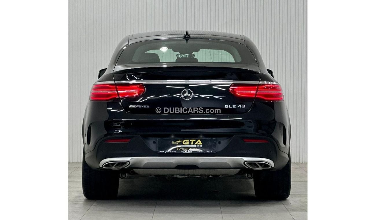 Mercedes-Benz GLE 43 AMG Coupe 2017 Mercedes Benz GLE43 AMG 4MATIC, Warranty, Full Mercedes Service Hisotry, GCC