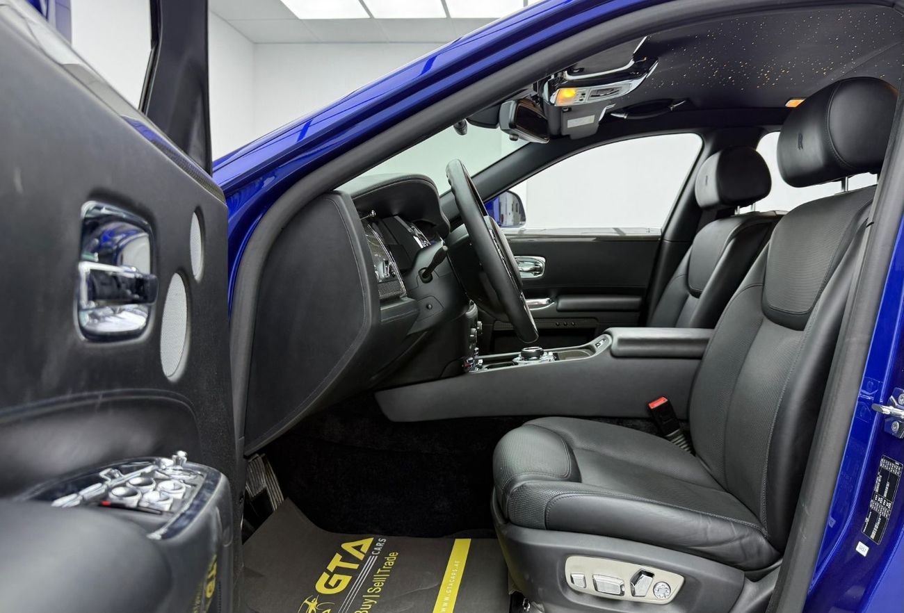 Rolls-Royce Ghost Black Badge 6.6L 2019 Rolls Royce Ghost Black Badge, 1 Year Unlimited KM Warranty, Full Service Hist