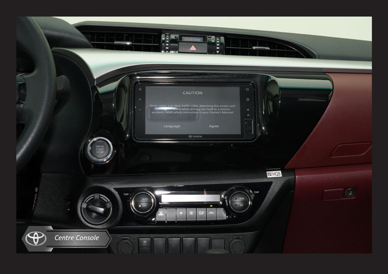 تويوتا هيلوكس #Am TOYOTA HILUX 2.7L 4X4 D/C HI(i) A/T PTR 2025 Export only