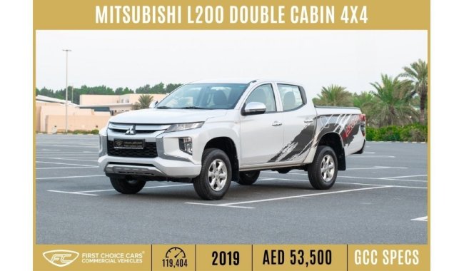 Mitsubishi L200 2019 | MITSUBISHI L200 | DOUBLE CABIN 4X4 | GCC SPECS | M35664
