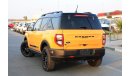 Ford Bronco Ford Bronco 2.0L V4 AT Sport First Edition - Yellow