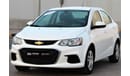 Chevrolet Aveo Chevrolet Aveo 2019 GCC, in excellent condition, without accidents, very clean from inside and outsi