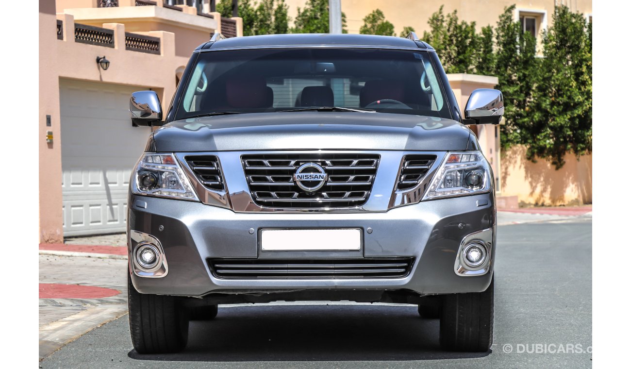 نيسان باترول (AVAIL RAMADAN OFFER) Platinum V8 2016 GCC under Warranty with Zero Down-Payment.