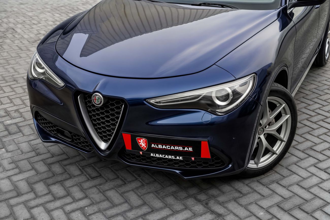ألفا روميو ستيلفيو Stelvio | 1,371 P.M | 0% Downpayment | Adaptive Cruise | Warranty | Pan Roof!