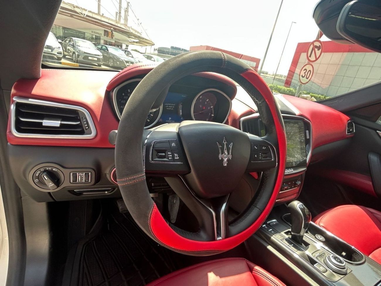 Maserati Ghibli Sport 3.0L 2018 GCC SINGLE OWNER IN MINT CONDITION