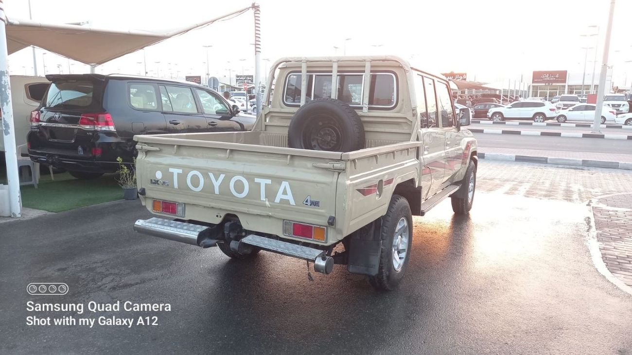 تويوتا لاند كروزر بيك آب TOYOTA LAND CRUISER PICKUP DOUBLE CABIN engine 4.0 V6 4x4 manual clean car without accident very goo