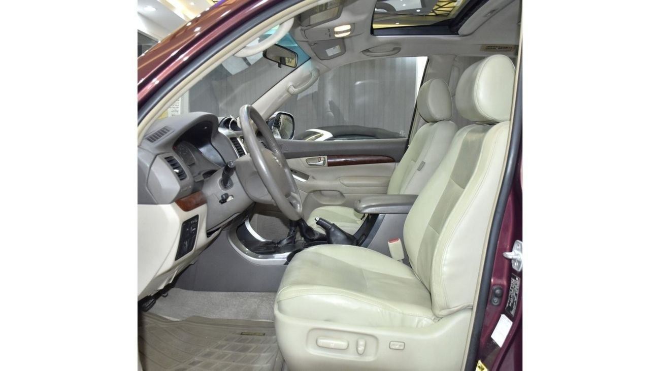 Toyota Prado EXCELLENT DEAL for our Toyota Prado VX ( 2009 Model ) in Burgundy Color GCC Specs