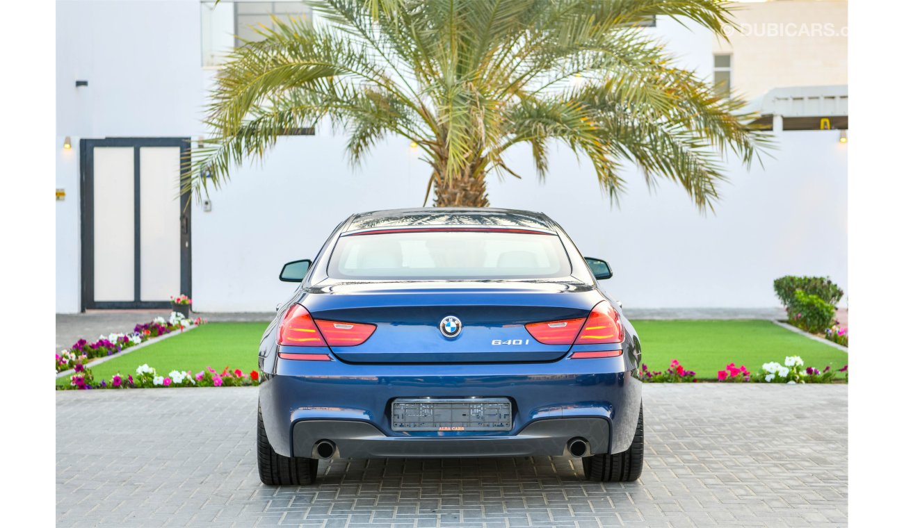 BMW 640i M Kit Gran Coupe - Fully Loaded! - Impeccable Condition! - Only AED 2,037 Per Month! - 0% DP