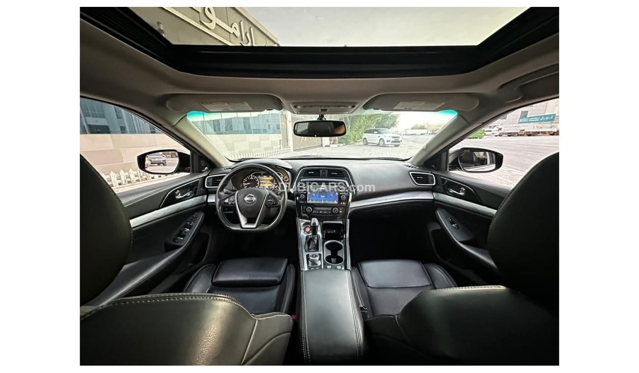 Nissan Maxima Nissan Maxima SL  Model: 2018 Price : 63,000 dirhams  Mileage 156,000 km   3.5 liter 6 cylinder, USA