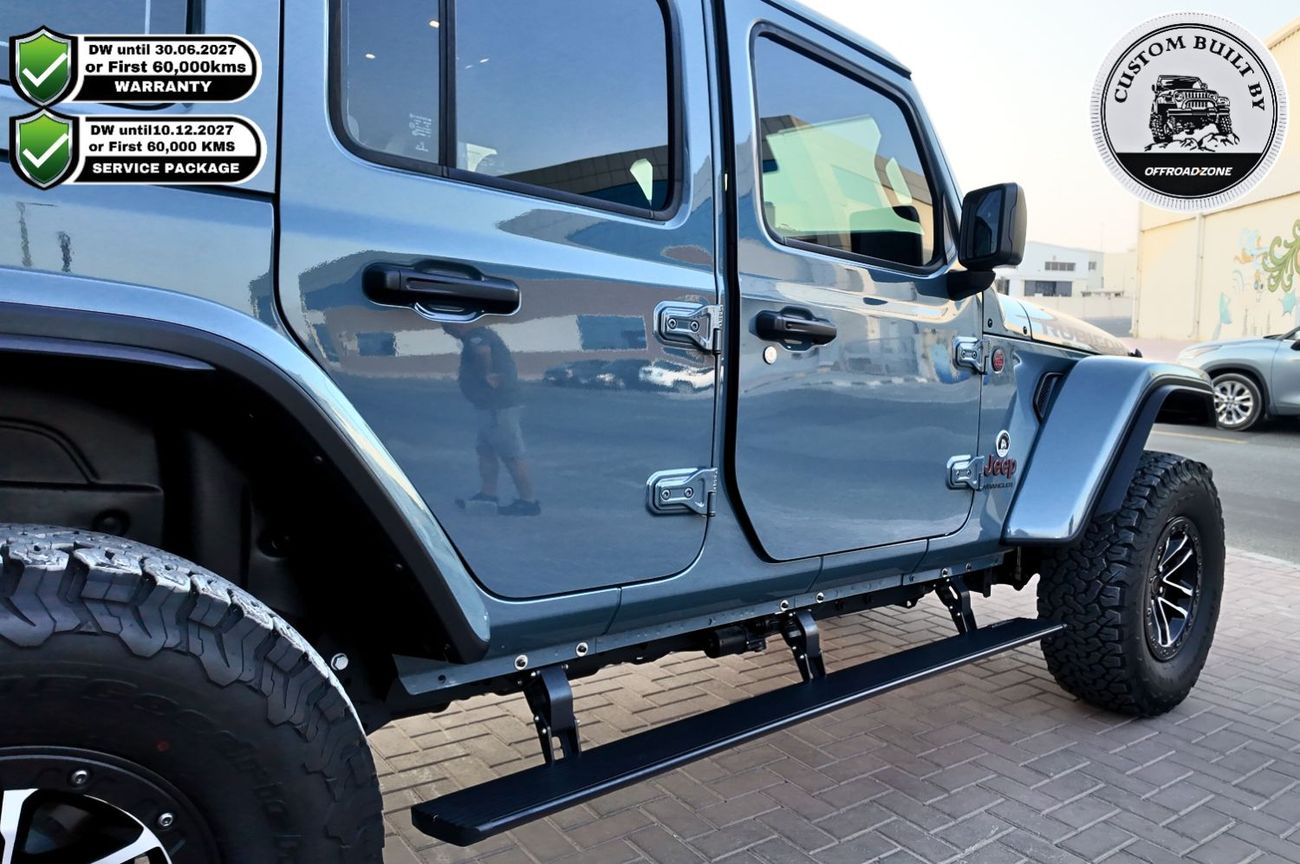 Jeep Wrangler Unlimited Rubicon 3.6L / 3 Years Dealer Warranty and 3 Years Dealer Service Package