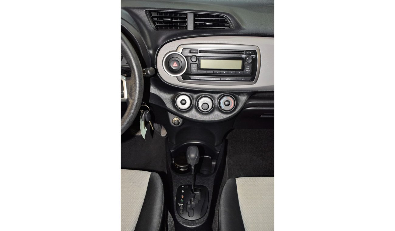 Toyota Yaris EXCELLENT DEAL for our Toyota Yaris 2012 Model!! in White Color! GCC Specs