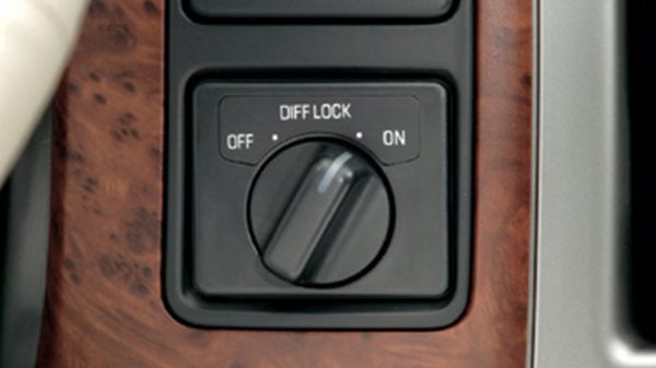 Nissan Patrol Safari interior - Controls