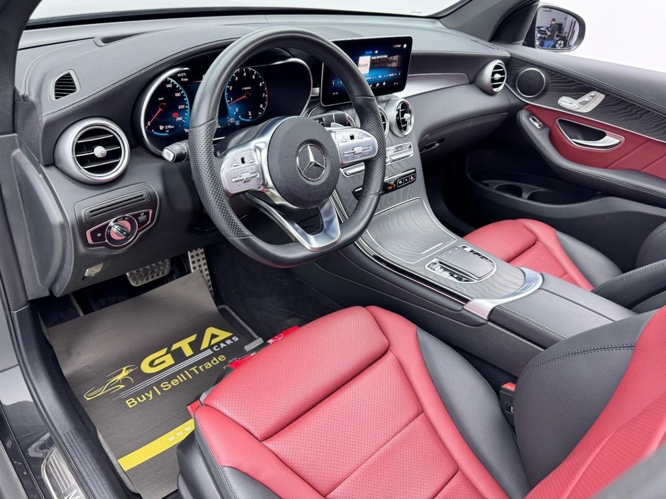 Mercedes-Benz GLC 200 2023 Mercedes Benz GLC200 AMG 4MATIC Coupe, 2028 Mercedes Warranty + Service Pack, Very Low Kms, GCC