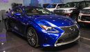 لكزس RC 200 t Fsport (Right Hand Drive)