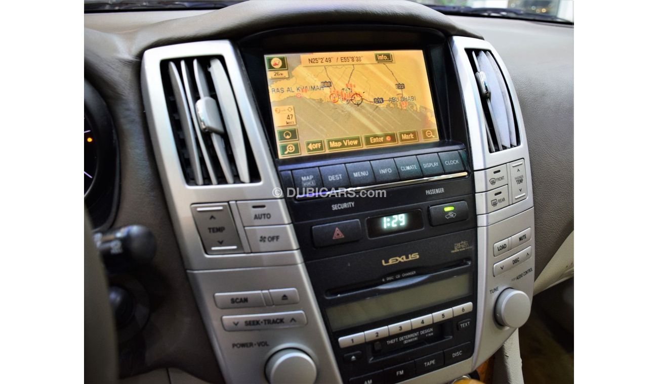 Lexus RX 330 EXCELLENT DEAL for our Lexus RX330 ( 2005 Model! ) in Silver / Beige Color! GCC Specs