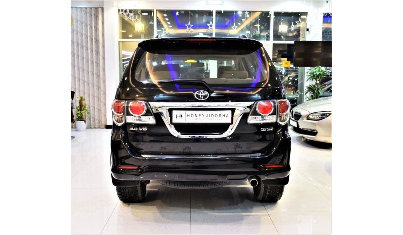 تويوتا فورتونر AMAZING Toyota Fortuner GXR 2015 Model!! in Black Color! GCC Specs