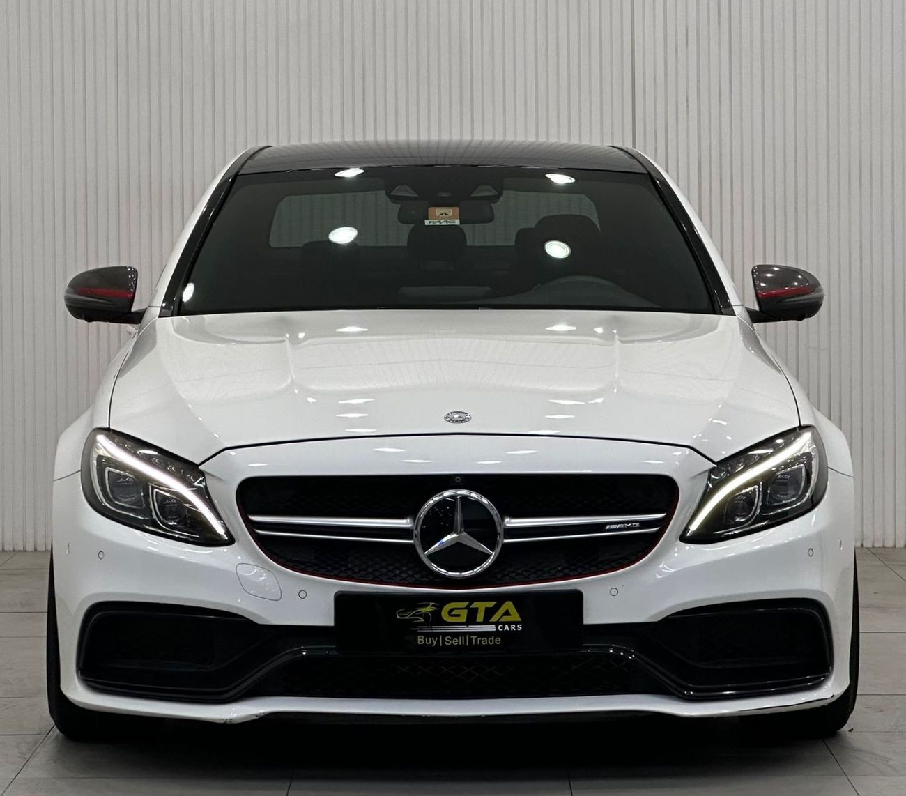 مرسيدس بنز C 63 AMG Std 2016 Mercedes Benz C63s AMG 1st Edition, Full Mercedes Service History, Full Options, GCC