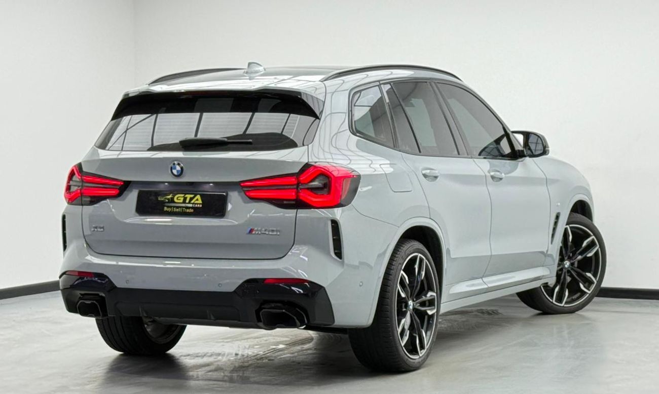 بي أم دبليو X3 M40i M Sport 3.0L 2023 BMW X3 M40i ,BMW Warranty+Service Contract+Full Service History, GCC