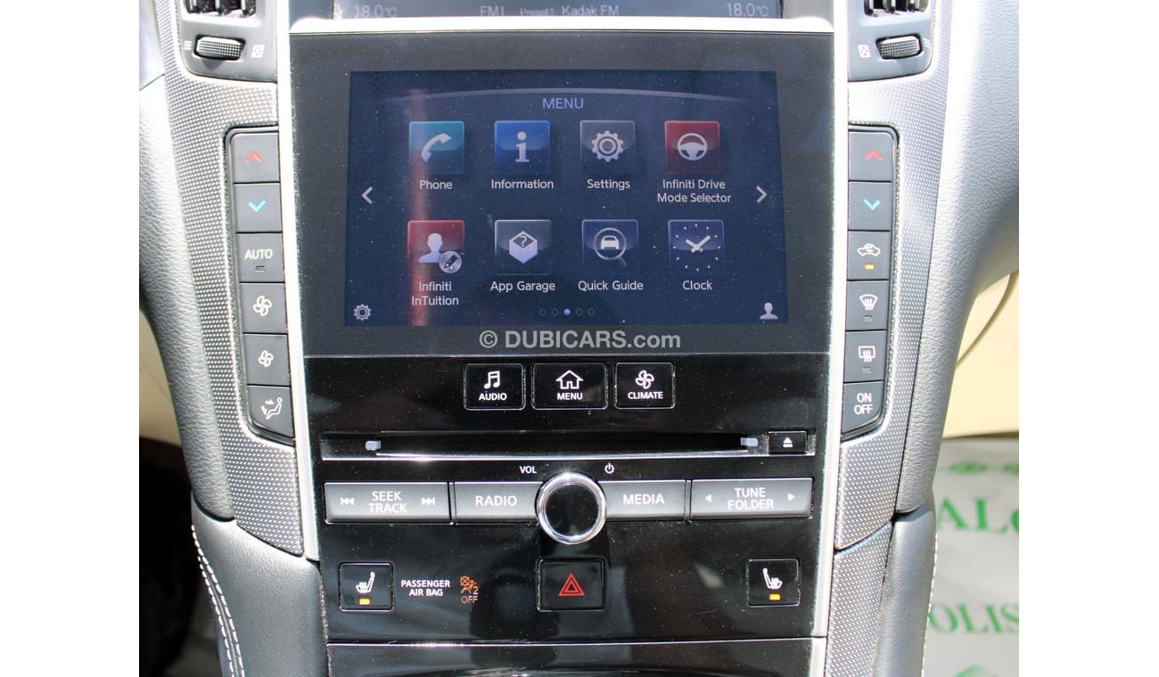 Infiniti Q50 GCC - ACCIDENTS FREE - FULL OPTION - 2.0 TWIN TURBO