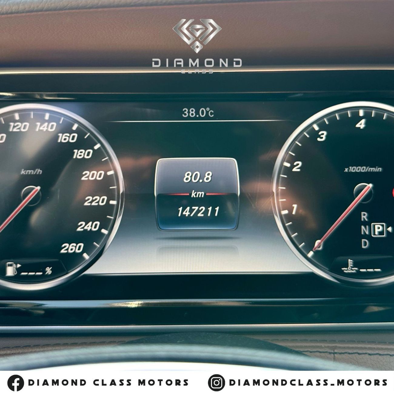 Mercedes-Benz S 400 Mercedes S400 L AMG Full Option  Panoramic  Head-Up Display  2015 GCC 147,000 KM