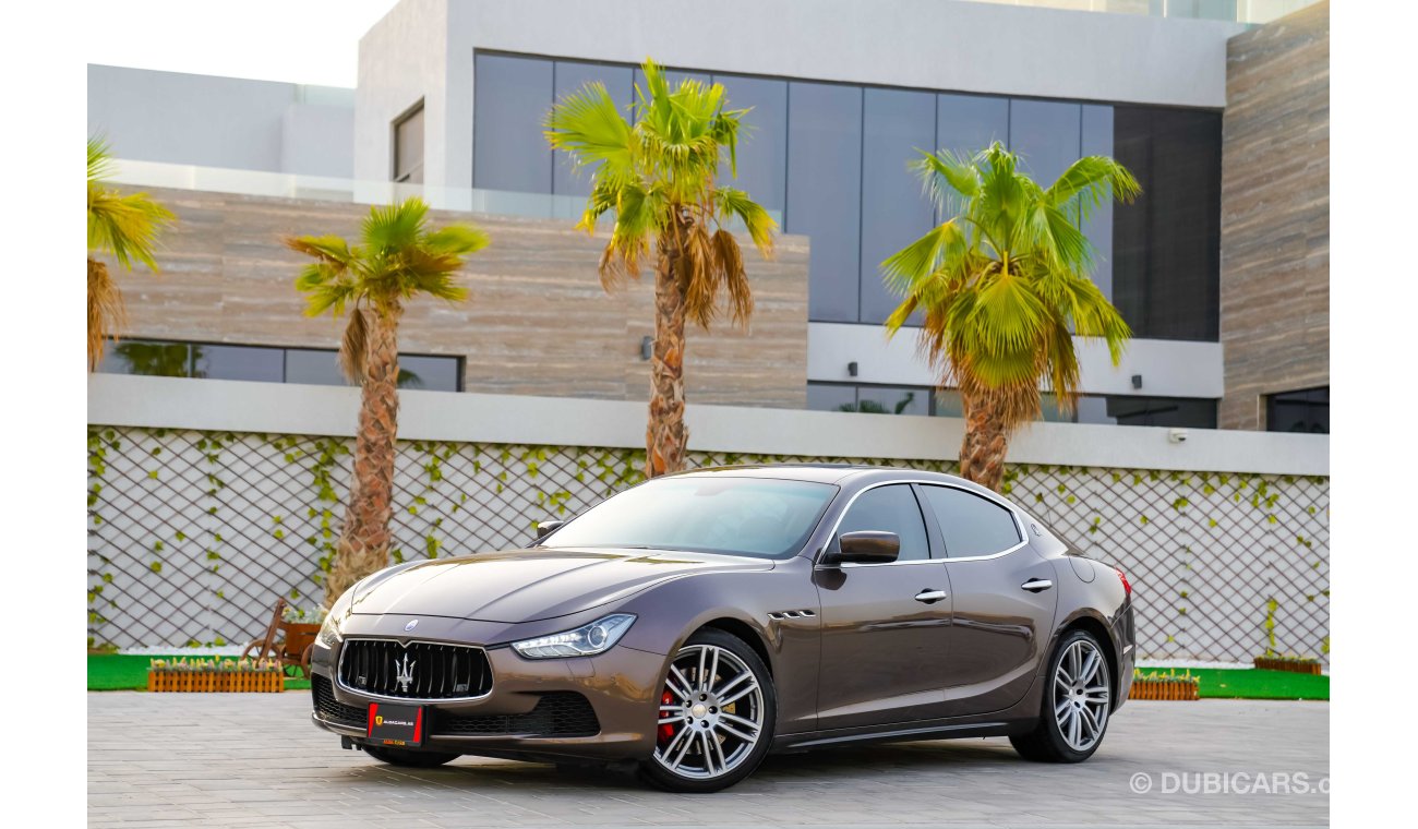 Maserati Ghibli S Q4 | 2,624 P.M | 0% Downpayement | Full Option | Perfect Condition