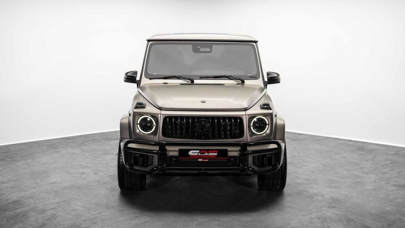 Mercedes-Benz G 63 AMG - 2025 - GCC Specs - Under Warranty and Service Contract