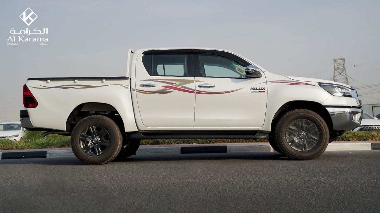 Toyota Hilux GLX 2.4L | Automatic Transmission - Bed Liner - 4x4 - Rear Camera | GCC