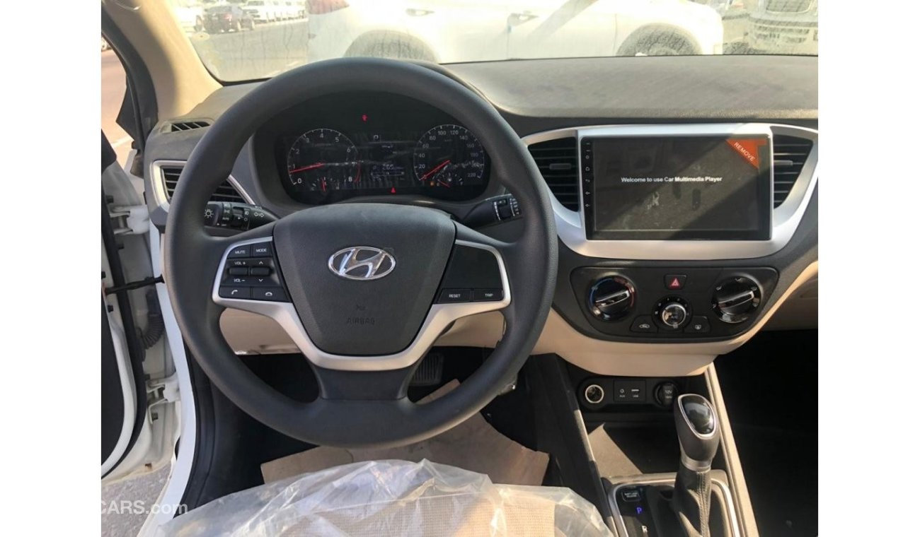 Hyundai Accent 2020 MODEL 1.6L  AUTO SUN ROOF  DVD CAMERA REAR AC  FOG LED LIGHTS MID OPTION ONLY FOR EXPORT