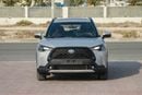 تويوتا كورولا كروس 2024 TOYOTA COROLLA CROSS 1.8 Hybrid MID - SILVER inside RED | Export Only