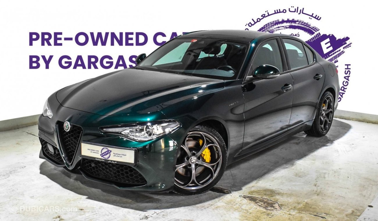 Alfa Romeo Giulia Veloce AED 3165 PM | 2.0L TURBO | GCC | WARRANTY | SERVICE CONTRACT