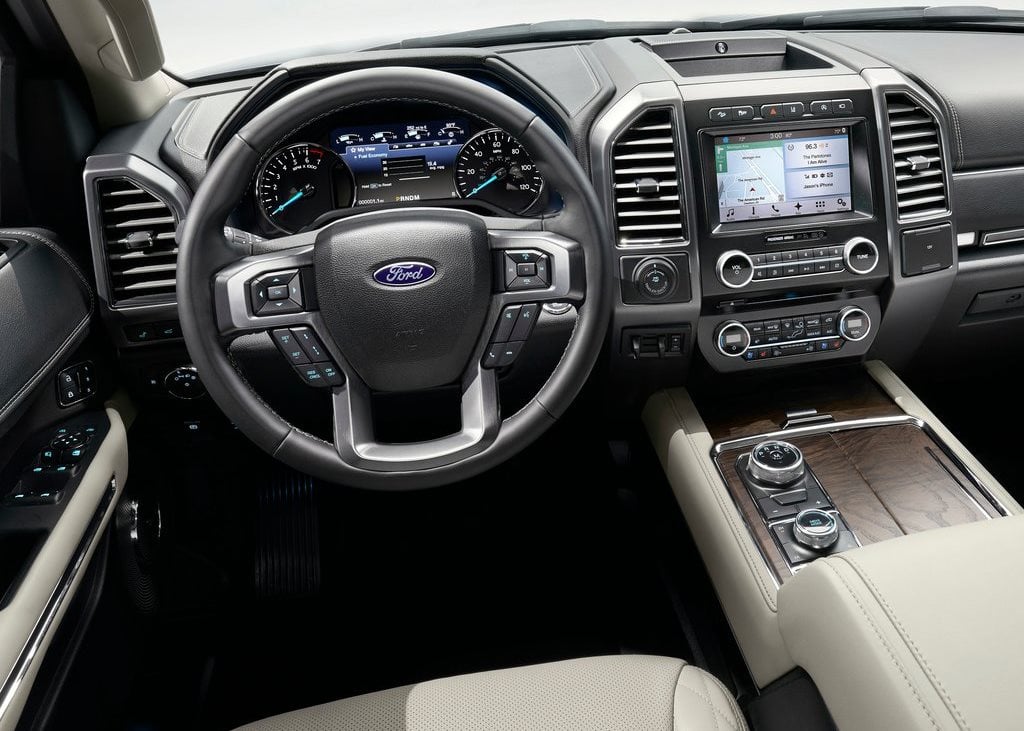 Ford Expedition interior - Steering Wheel