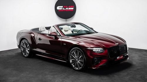 بنتلي كونتيننتال جي تي سي Speed First Edition - 2025 - Euro Specs