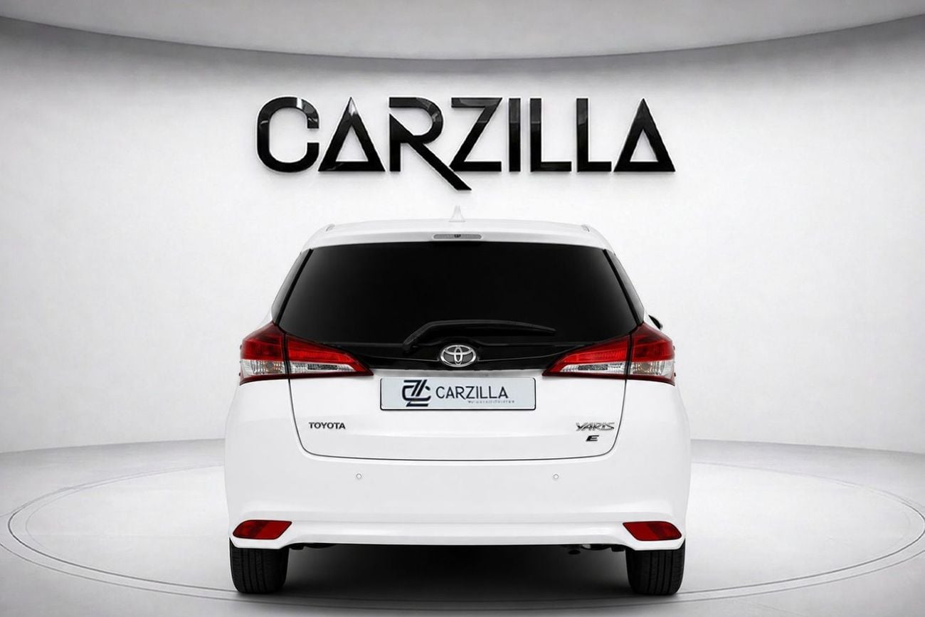 Toyota Yaris Toyota Yaris Hatchback E 2020 l 1 Owner l AED 587 P.M l 0% Downpayment