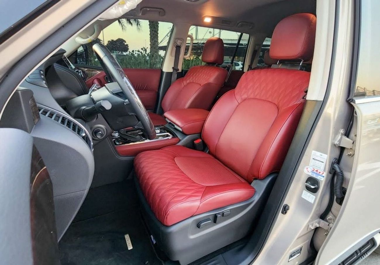 نيسان باترول LE Platinum / V 8 / GCC Specs / Single Owner / Under Warranty