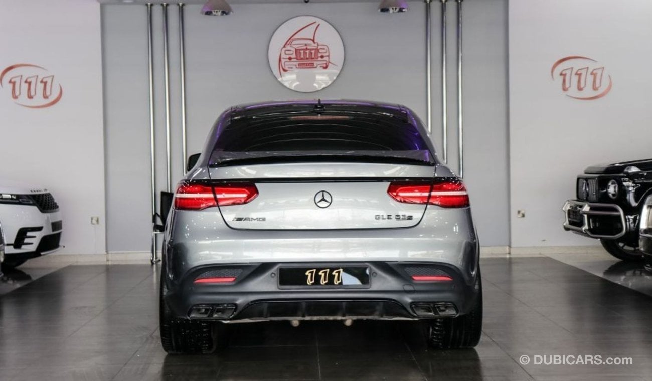 مرسيدس بنز GLE 63 AMG S / Warranty / GCC Specifications