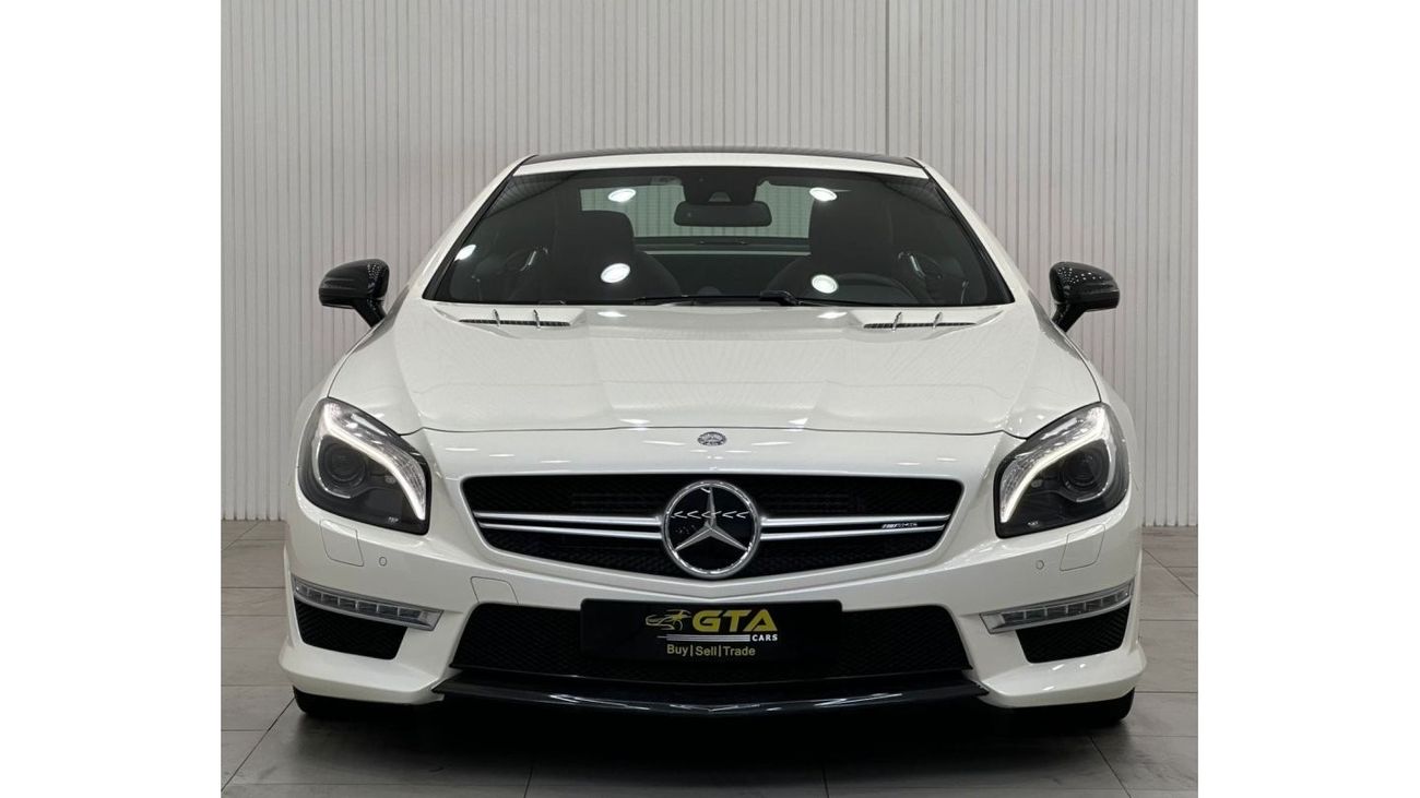 Mercedes-Benz SL 63 AMG Std 2015 Mercedes Benz SL63 AMG Roadster, Full Mercedes Service History, Very Low Kms, GCC