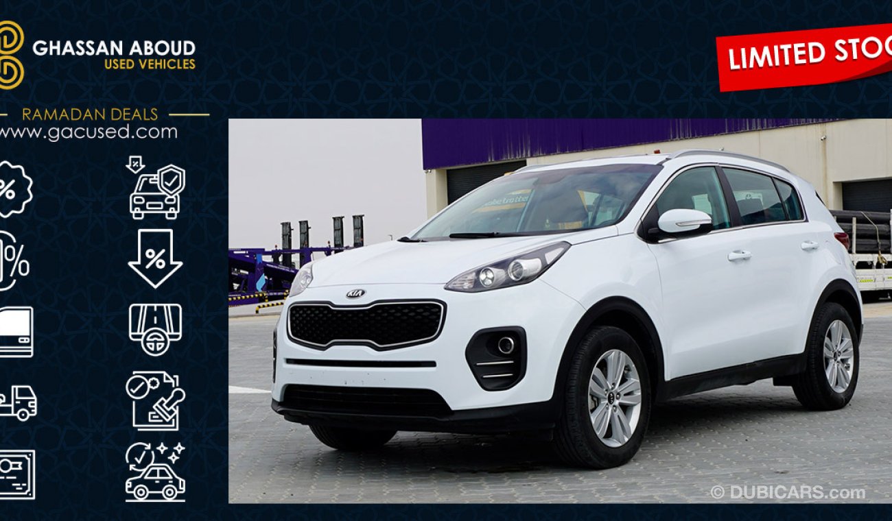 Kia Sportage CERTIFIED VEHICLE WITH DELIVERY OPTION;SPORTAGE(GCC SPECS)FOR SALE WITH DEALER WARRANTY(CODE: 31619)