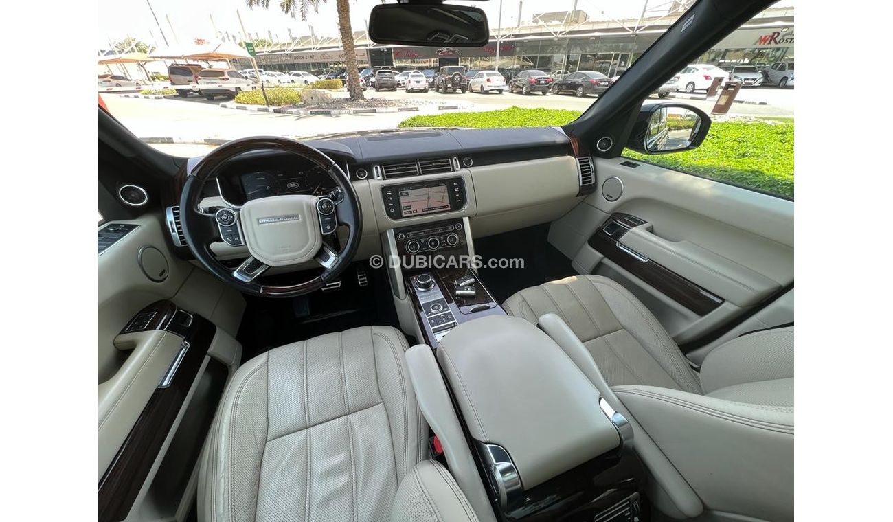 Land Rover Range Rover RANGE ROVER VOGUE SE 2015 GCC SUPERCHARGED WITH WARRANTY SERVICE HISTORY